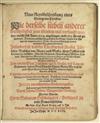 SCHWEIGGER. Ein newe Reyssbeschreibung . . . nach Constantinopel und Jerusalem. 1613 + WILD. Neue Reybeschreibung [etc.]. 1613